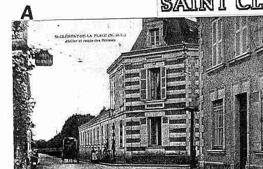 Ville de SAINTCLEMENTDELAPLACE Carte postale ancienne