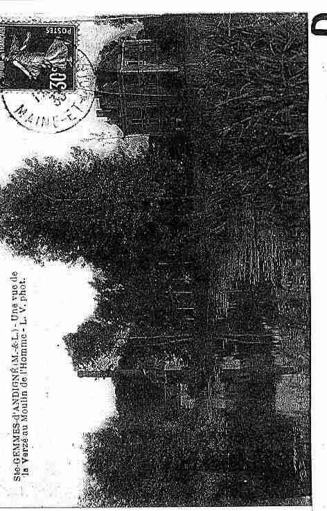 Ville de SAINTEGEMMESD\\\'ANDIGNE Carte postale ancienne