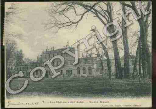 Ville de SAINTEMAURE Carte postale ancienne