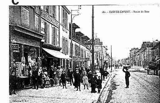 Ville de SAINTESAVINE Carte postale ancienne