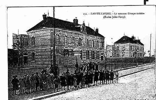 Ville de SAINTESAVINE Carte postale ancienne Ville de SAINTESAVINE Carte postale ancienne