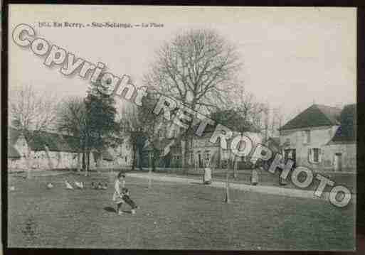 Ville de SAINTESOLANGE Carte postale ancienne