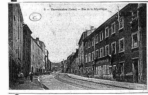 Ville de SAINTETIENNE Carte postale ancienne