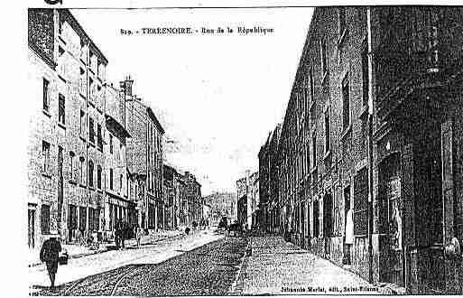 Ville de SAINTETIENNE Carte postale ancienne