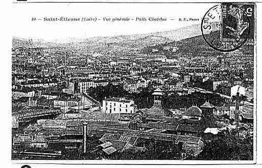 Ville de SAINTETIENNE Carte postale ancienne