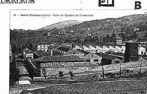 Ville de SAINTETIENNE Carte postale ancienne