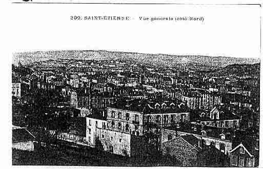 Ville de SAINTETIENNE Carte postale ancienne