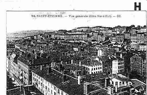 Ville de SAINTETIENNE Carte postale ancienne