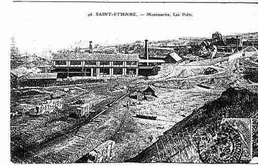 Ville de SAINTETIENNE Carte postale ancienne