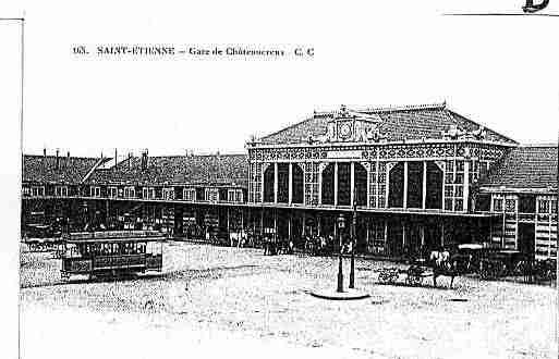 Ville de SAINTETIENNE Carte postale ancienne