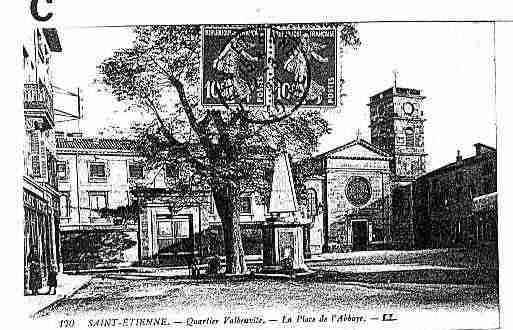 Ville de SAINTETIENNE Carte postale ancienne