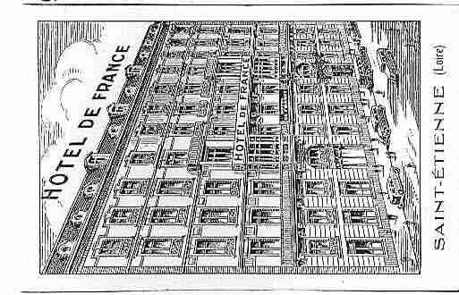 Ville de SAINTETIENNE Carte postale ancienne