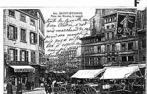 Ville de SAINTETIENNE Carte postale ancienne