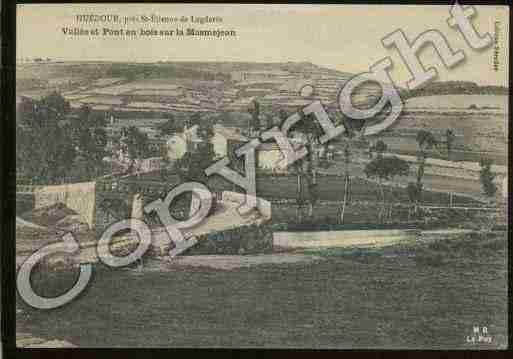 Ville de SAINTETIENNEDELUGDARES Carte postale ancienne Ville de SAINTETIENNEDELUGDARES Carte postale ancienne