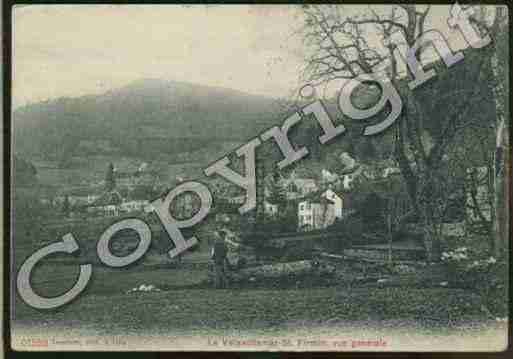 Ville de SAINTFIRMIN Carte postale ancienne