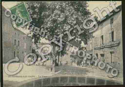 Ville de SAINTGEORGESLESBAINS Carte postale ancienne