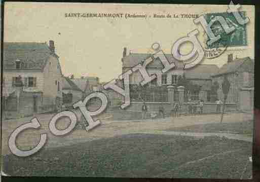 Ville de SAINTGERMAINMONT Carte postale ancienne Ville de SAINTGERMAINMONT Carte postale ancienne