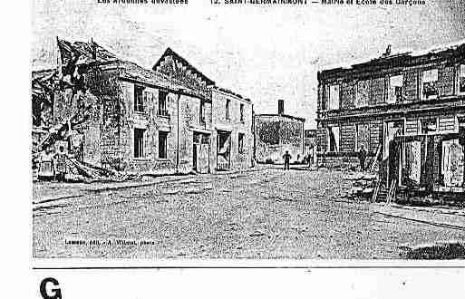 Ville de SAINTGERMAINMONT Carte postale ancienne Ville de SAINTGERMAINMONT Carte postale ancienne