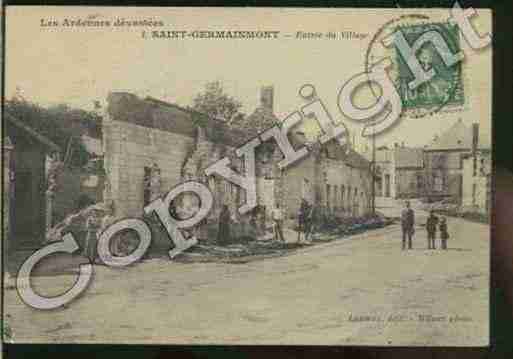 Ville de SAINTGERMAINMONT Carte postale ancienne Ville de SAINTGERMAINMONT Carte postale ancienne