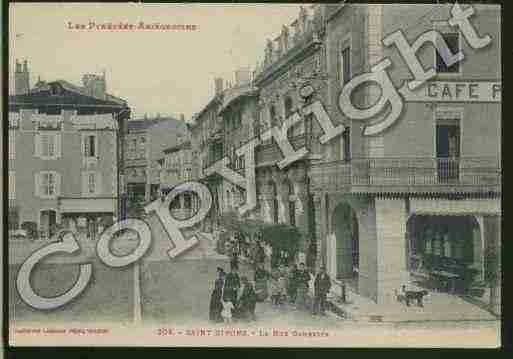 Ville de SAINTGIRONS Carte postale ancienne