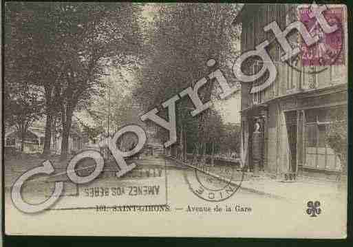 Ville de SAINTGIRONS Carte postale ancienne