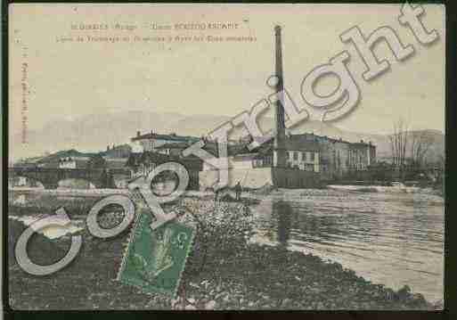 Ville de SAINTGIRONS Carte postale ancienne