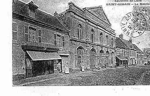 Ville de SAINTGOBAIN Carte postale ancienne