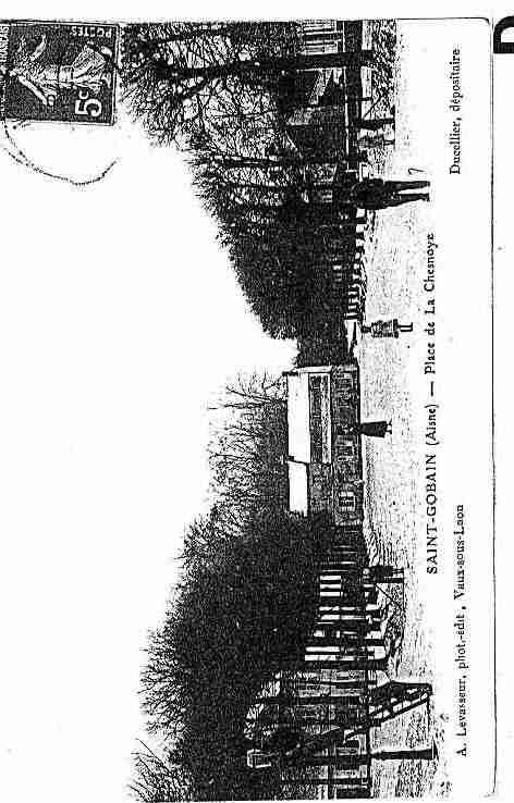 Ville de SAINTGOBAIN Carte postale ancienne
