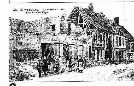 Ville de SAINTGOBAIN Carte postale ancienne