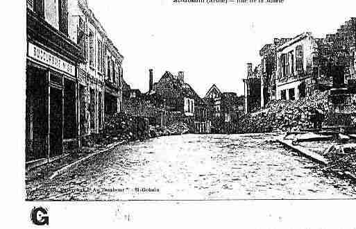 Ville de SAINTGOBAIN Carte postale ancienne