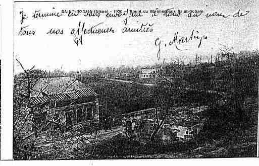 Ville de SAINTGOBAIN Carte postale ancienne