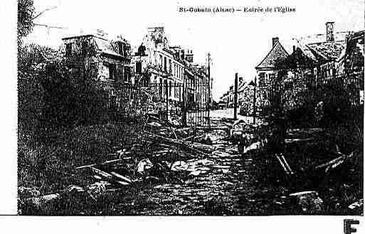 Ville de SAINTGOBAIN Carte postale ancienne