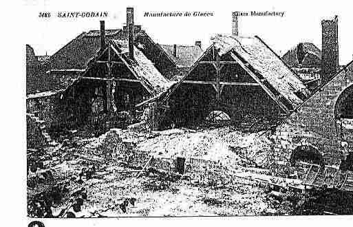 Ville de SAINTGOBAIN Carte postale ancienne