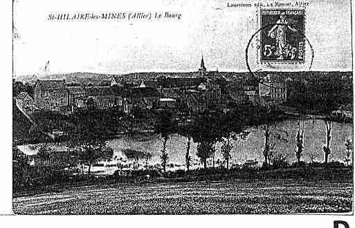 Ville de SAINTHILAIRE Carte postale ancienne