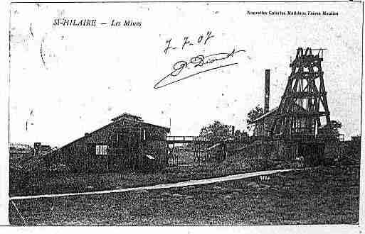 Ville de SAINTHILAIRE Carte postale ancienne