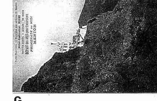 Ville de SAINTJEANCAPFERRAT Carte postale ancienne