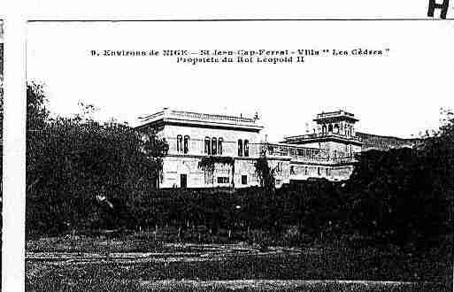 Ville de SAINTJEANCAPFERRAT Carte postale ancienne