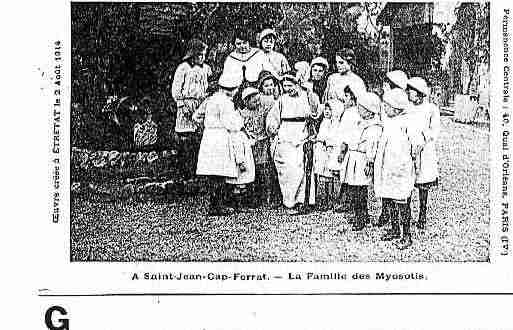 Ville de SAINTJEANCAPFERRAT Carte postale ancienne