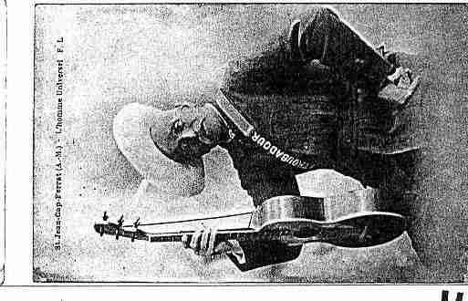 Ville de SAINTJEANCAPFERRAT Carte postale ancienne