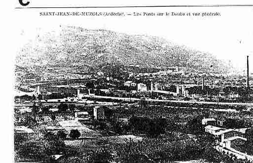 Ville de SAINTJEANDEMUZOLS Carte postale ancienne