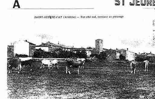 Ville de SAINTJEURED\'AY Carte postale ancienne