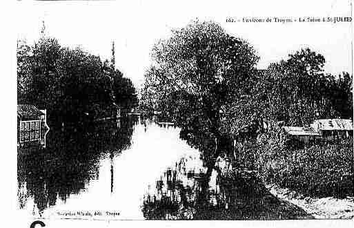 Ville de SAINTJULIENLESVILLAS Carte postale ancienne