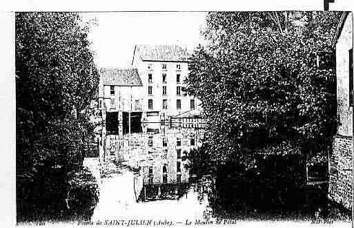 Ville de SAINTJULIENLESVILLAS Carte postale ancienne