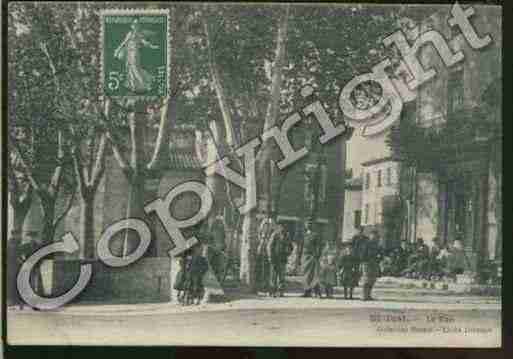 Ville de SAINTJUSTD\'ARDECHE Carte postale ancienne