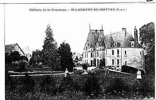 Ville de SAINTLAURENTDUMOTTAY Carte postale ancienne