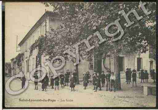 Ville de SAINTLAURENTDUPAPE Carte postale ancienne