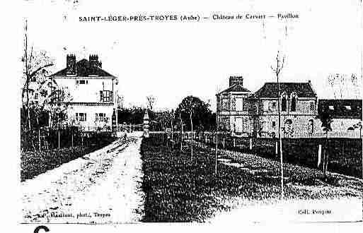 Ville de SAINTLEGERPRESTROYES Carte postale ancienne