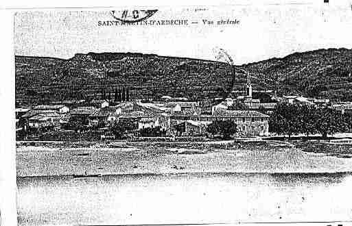 Ville de SAINTMARTIND\'ARDECHE Carte postale ancienne