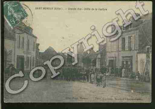 Ville de SAINTMENOUX Carte postale ancienne