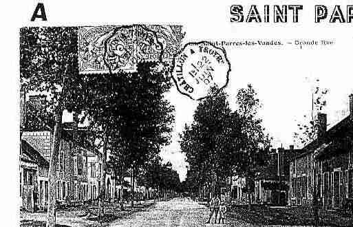 Ville de SAINTPARRESLESVAUDES Carte postale ancienne